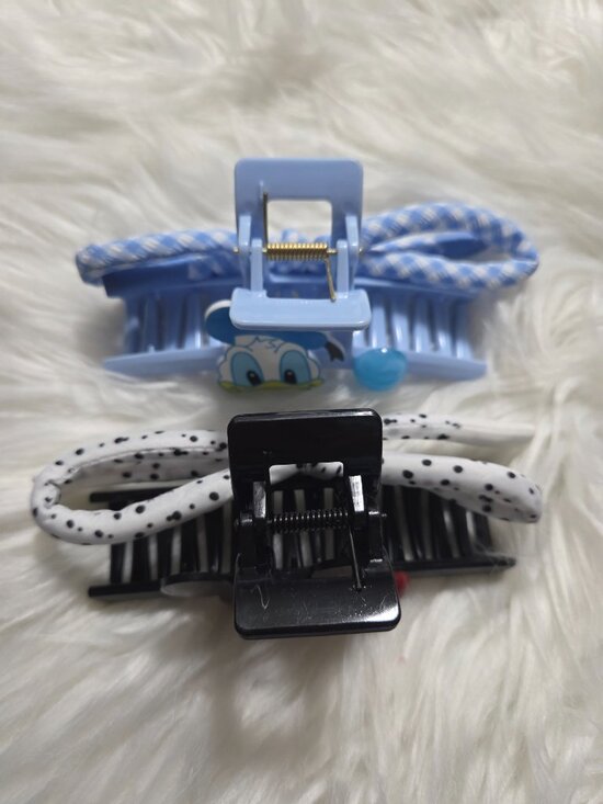 Mickey Mouse & Donald Duck Claw Clip Set